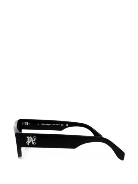 Sunčane naočale Palm Angels Eyewear s autogramom crna