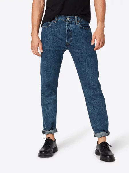 LEVI'S Kavbojke Original temno modra
