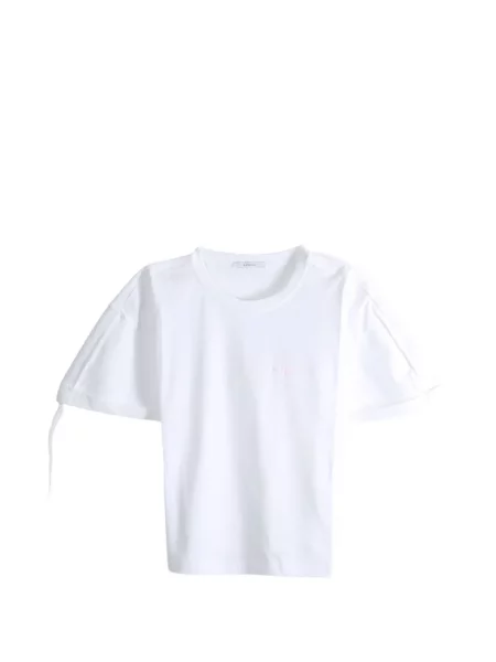 Tricou Givenchy cu broderie alb