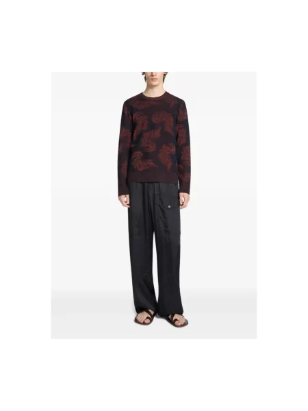Sweter Dries Van Noten żakardowy