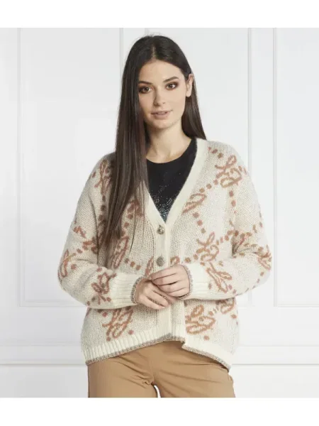Liu Jo Cardigan cu adaos de lână