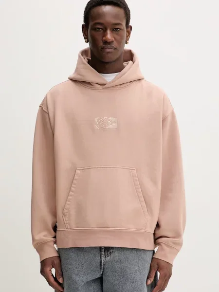 Vans mikina s bavlnou Premium LX béžová