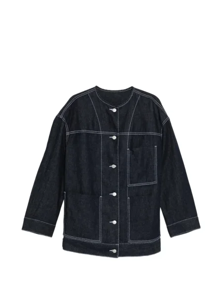 Kurtka jeansowa Less niebieska