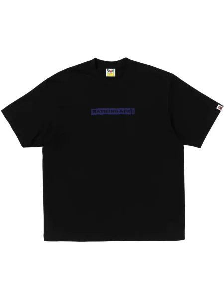 Tricou A Bathing Ape® cu imagine negru