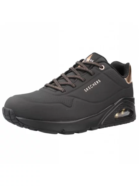 Buty Skechers Uno Shimmer Away miedziane 36 czarne