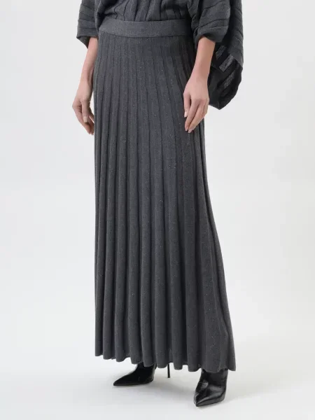 Юбка Panicale Cashmere серая