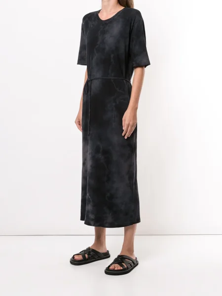 Odgovarati haljina Raquel Allegra tie-dye veze crna