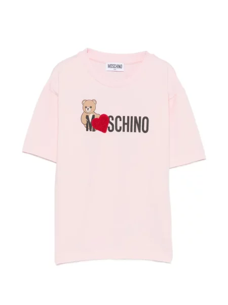 Dětské tričko Moschino růžové