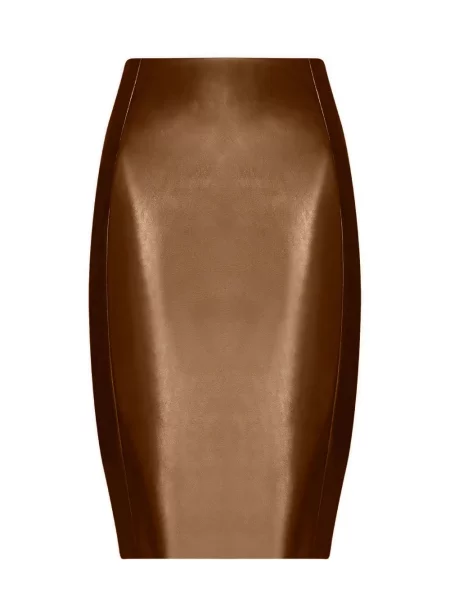 Fustă midi Wolford maro