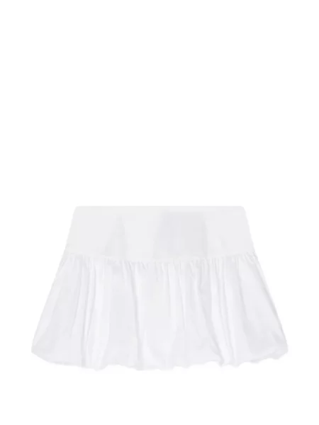 Fusta mini Armani Exchange alb