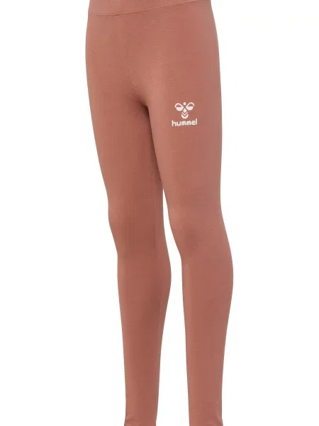 Legginsy dziewczęce Hummel Onze brązowe