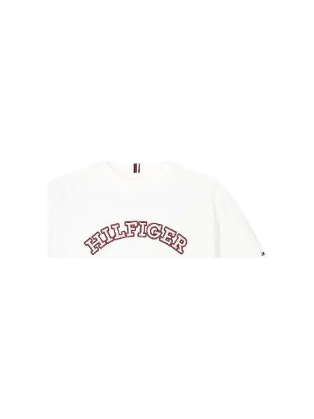 Tricou copii Tommy Hilfiger alb