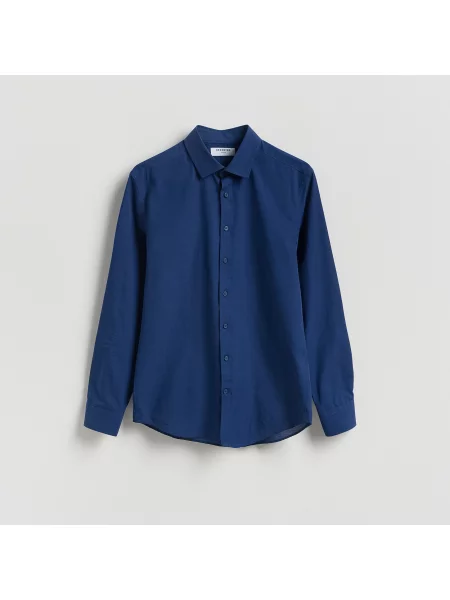 Reserved Košile regular fit tmavomodrá