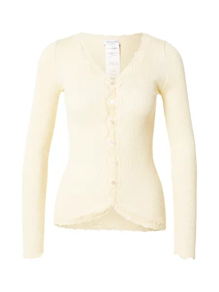 Rosemunde Geacă tricotată pastel galben