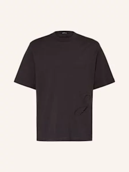 Jacquemus Tričko Le Tshirt J Mc tmavě modrá