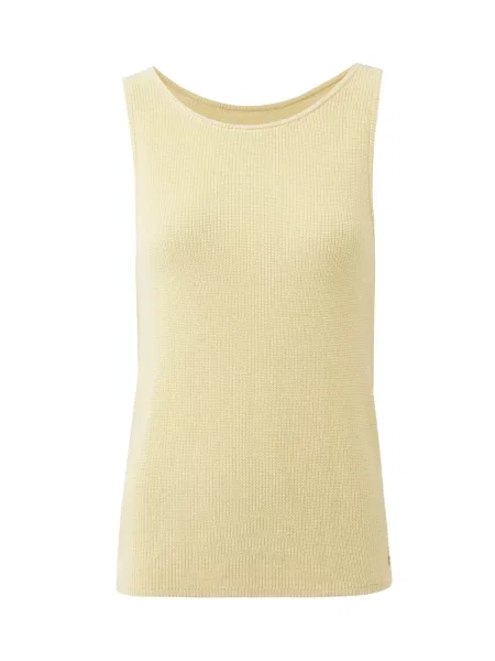 MEXX Top brodat deschis galben