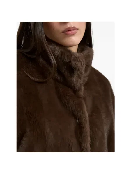 Kurtka Weekend Max Mara brązowa