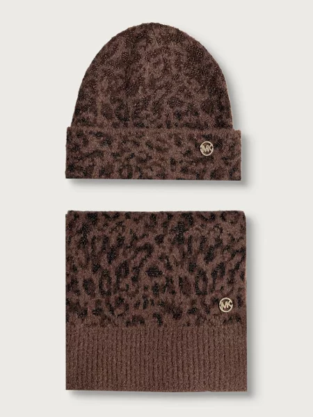 MICHAEL Michael Kors Fular închis maro