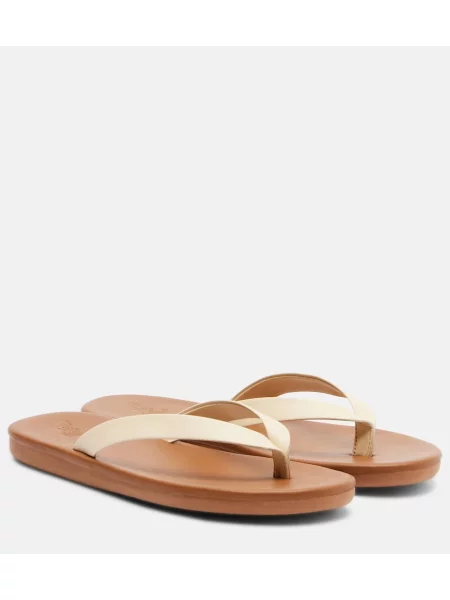 Chiloți tanga Ancient Greek Sandals din piele maro