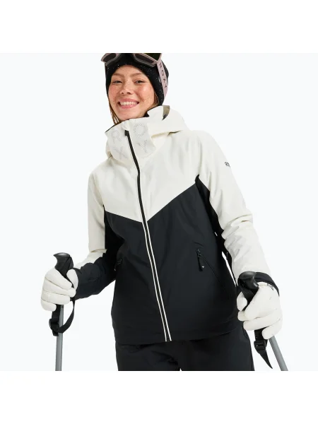 Geacă snowboard damă ROXY Free Jet Block true black negru