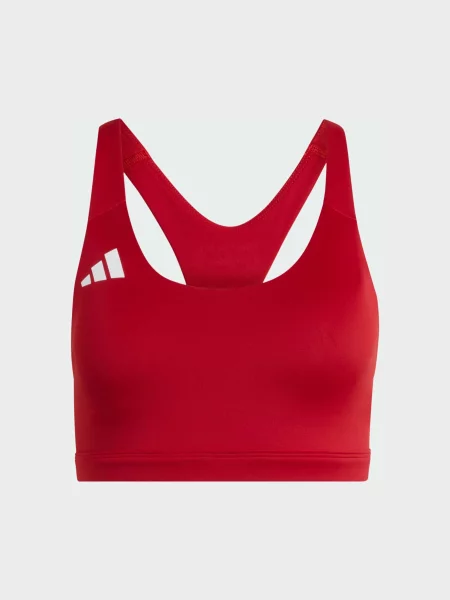 Спортивний топ adidas комбінований верх червоний