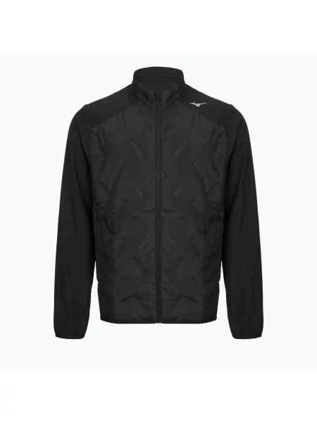 Kurtka do biegania Mizuno Tech Techfill Breath Thermo Jacket black czarna