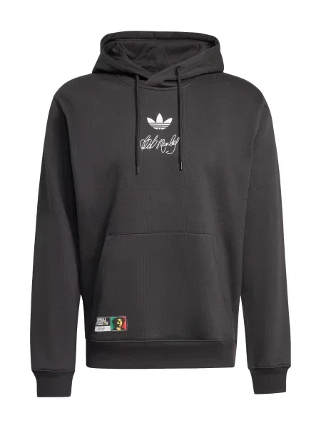 ADIDAS ORIGINALS Mikina Bob Marley černá bílá