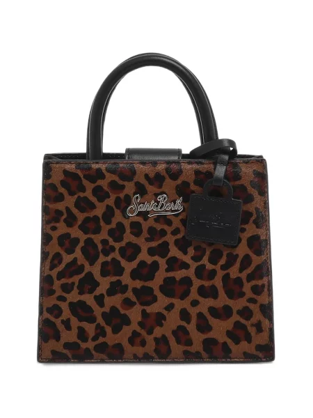 Shopper kabelka Mc2 Saint Barth hnedá