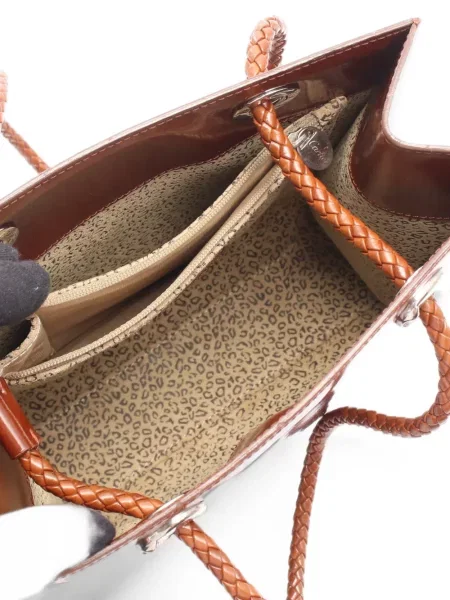 Geantă shopper Cartier din piele maro