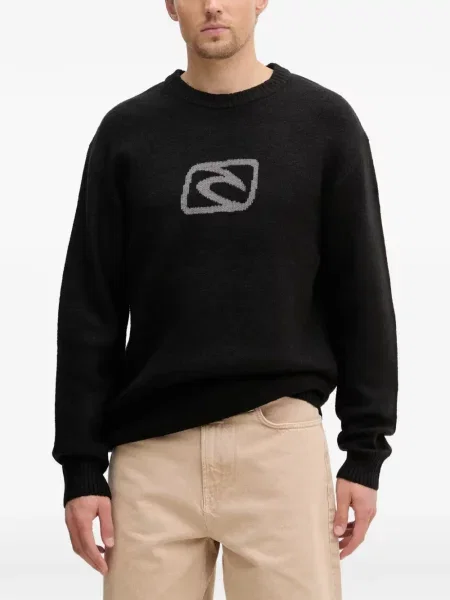 Pulover Rip Curl cu autograf negru