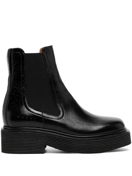 Botine chelsea Marni negru