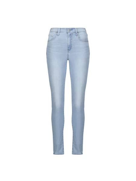Skinny fit kavbojke Levi's® z visokim pasom modra