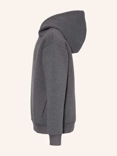 Calvin Klein Mikina S Kapucí tmavě šedá