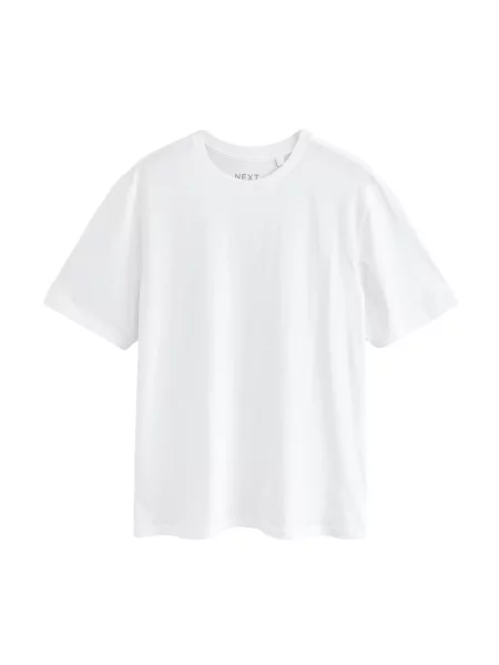 Next Tricou alb