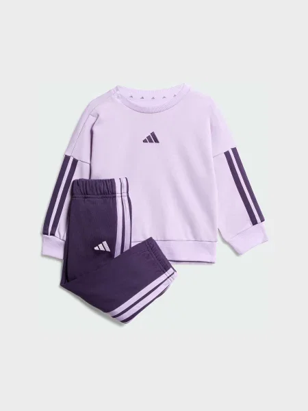 Костюмный спортивный костюм Adidas фиолетовый