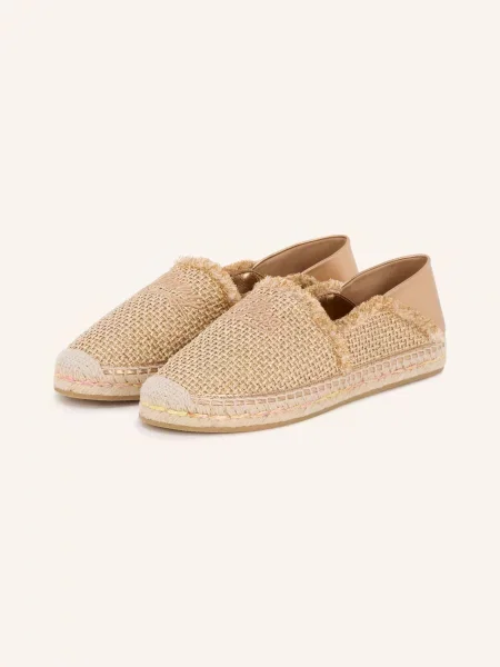 Jimmy Choo Espadryle Avi beige beżowe