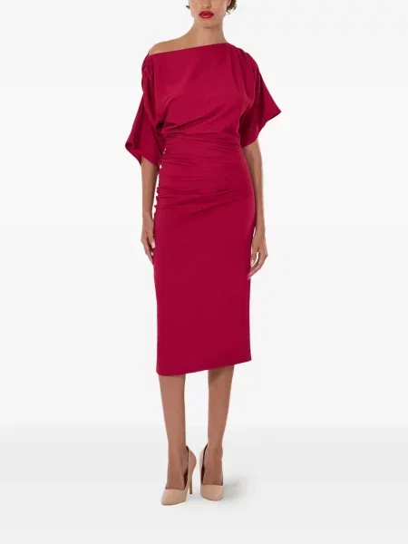 Decora rochie midi Wolford roșu