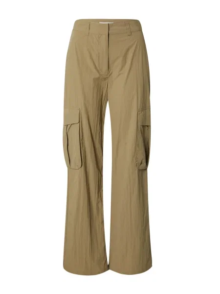 EDITED Pantaloni cu Wallis kaki