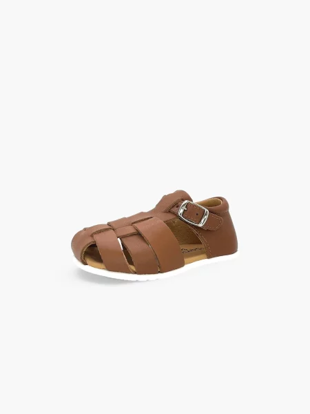 Dětské sandály Pisamonas hnědé