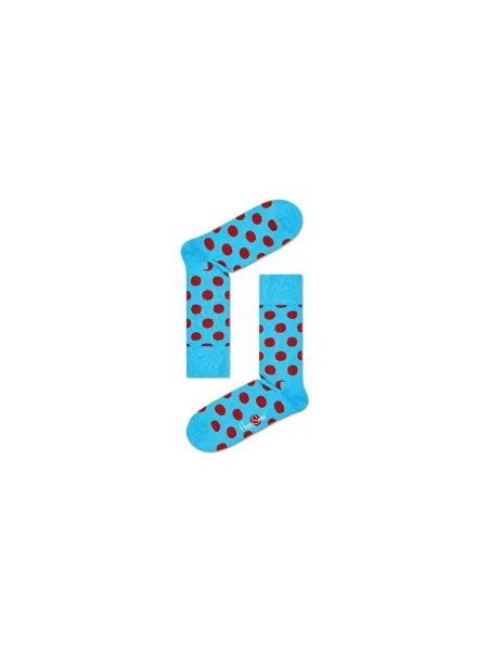 Skarpety Happy Socks w grochy niebieskie