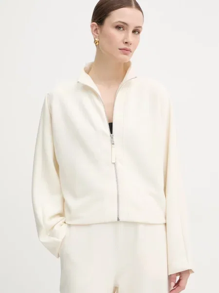 BOSS bluza Ebesya beżowa