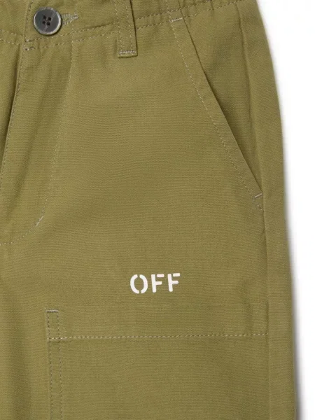 Spodnie dziecięce Off-white białe
