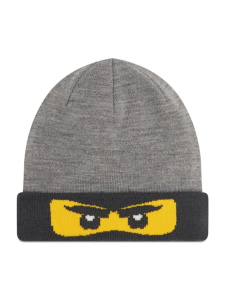 Detská lyžiarska čiapka LEGO Lwantony sivá