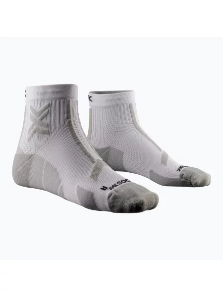 Шкарпетки X-Socks Trailrun Discover Ankle arctic white/pearl grey білі
