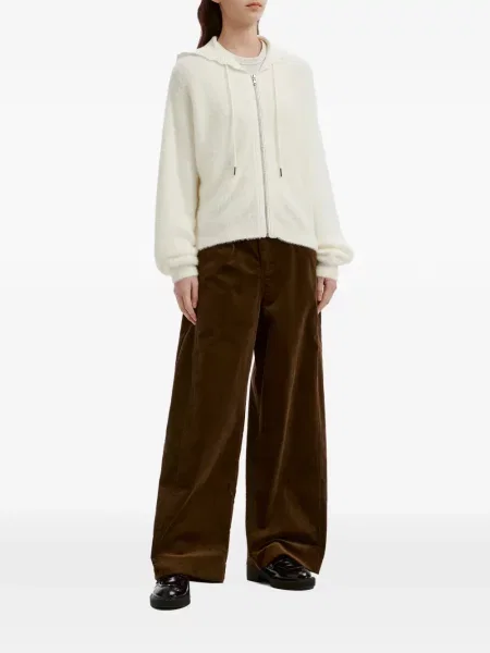 Pantaloni Tout A Coup de catifea cord maro