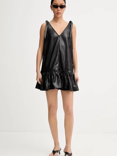 Stand Studio rochie babydoll negru
