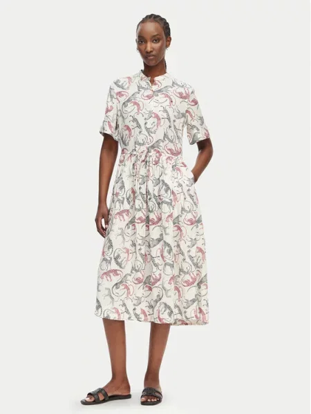 Tommy Hilfiger Rochie de vară Crem
