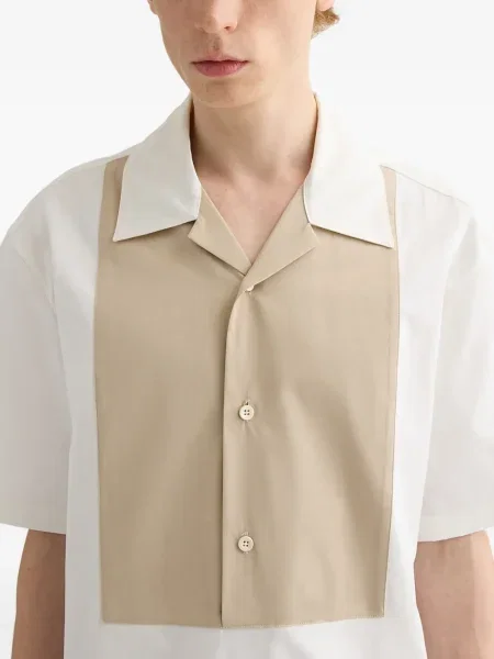Cămașă Jil Sander scurtă alb