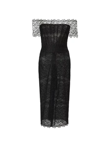 Rochie Carolina Herrera din dantelă negru