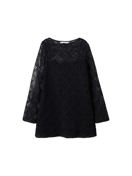 MANGO Rochie Sandrita' negru